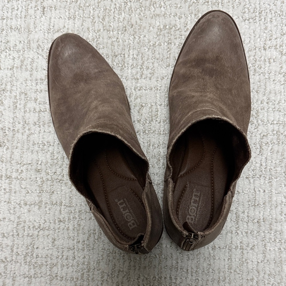 Born Brown Ankle Boots
